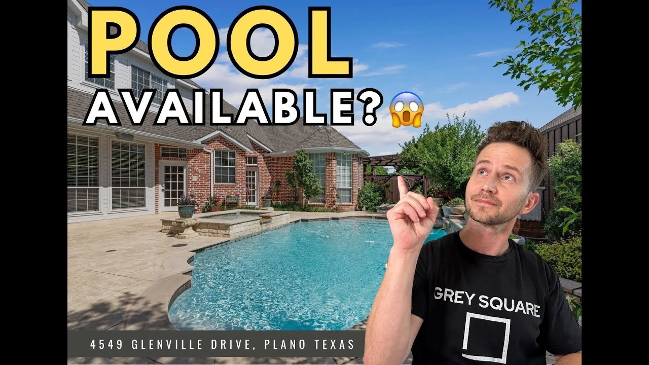 Inside a Beautiful Plano Home — You Won't Believe This Backyard!